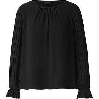 s.Oliver Festliche Bluse mit Plissee-Ärmeln