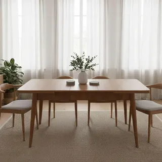 Dmora Atsula 130 x 77 x 80 cm Nussbaum