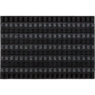 OBI Fußmatte Quadro Schwarz 40 cm x 60 cm