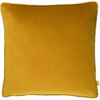 furn. Fell Cosmo Kissen mit Federfüllung, Ocker, 45 x 45 cm