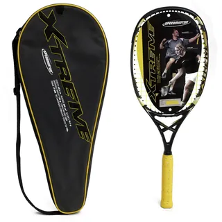 Speedminton Profi Schläger Xtreme, Charcoal/gelb, Uni