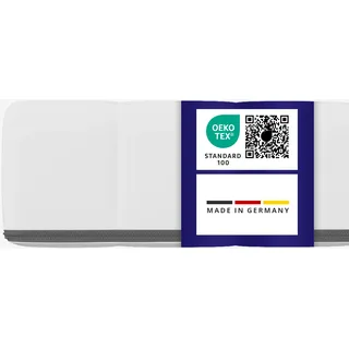 10cm Orthopädischer Matratzentopper 200x200 - Kaltschaum Topper H2/H3 - Matratzenauflage