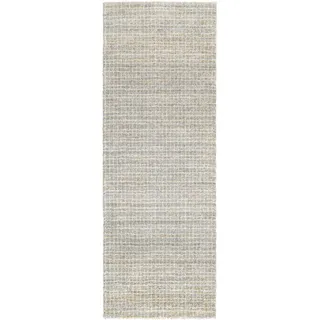 OCI DIE TEPPICHMARKE Läufer »NEW VILLA GEO« rechteckig 20 mm Höhe fein kariertes Design, Wohnzimmer, grau