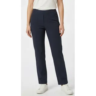 7/8-Hose KJBRAND "KJBSusie Culotte", Damen, Gr. 50, N-Gr, marine, Web, Obermaterial: 72% Polyamid, 28% Elasthan, 7/8-Länge, Hosen 7/8-Hose, Vorne mit Eingrifftaschen, angedeuteter Reißverschluss