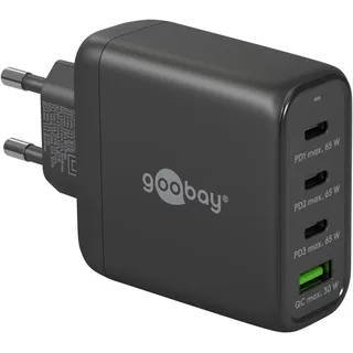 goobay USB-C PD Multiport-Schnellladegerät (68 W)