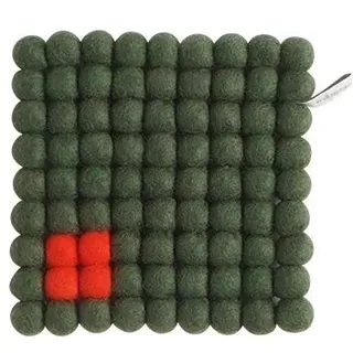 Filz Deko Untersetzer Topfuntersetzer quadratisch reiner Wollfilz - Aveva - 1