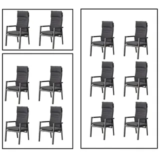 Gardissimo ONTARIO MOVE Alu Diningsessel Stapelsessel verstellbar