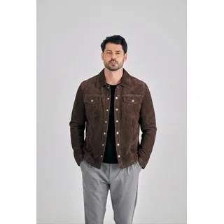 Freaky Nation Lederjacke "Sandon-FN", braun