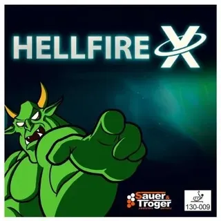 Sauer+Tröger Belag Hellfire X rot 1,2