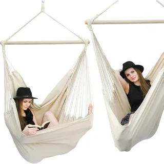 XXL Hängestuhl HMG-40 eyepower AMZ Beige - Beige