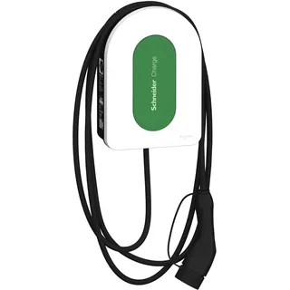 Schneider Smarte Wallbox EVH5A11N2C5 Wallladestation Typ 2 (11 kW, 16 A) - 5 m Kabel