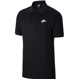NIKE Herren-Poloshirt aus Baumwolle, Schwarz