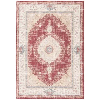 Pergamon Finesse Orient Vintage-Teppich 140 x 200 cm Rot