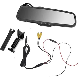 4,3 -Zoll -Rückfahrmonitor, schwarzes Mirror -Autozubehör für Autos langlebig
