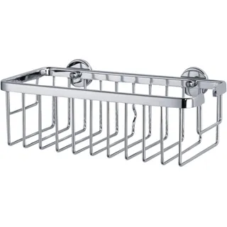 Tesa ALUXX Duschkorb Aluminium, verchromt,