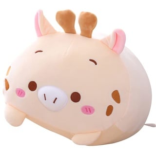 LICHENGTAI Plüschtier, 20cm Plüschtier Flauschiges Stofftier Kawaii Giraffe, Kuscheltier Ausgestopftes Tier Plüschkissen Gefüllt Spielzeug Geschenk für Kinder Mädchen Jungen