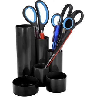 Westcott Stiftehalter Kunststoff Schwarz 6 St.