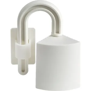 ABUS JC5100A Scharniersperre NESSA, hält Türen und Fenster sicher offen PVC frei
