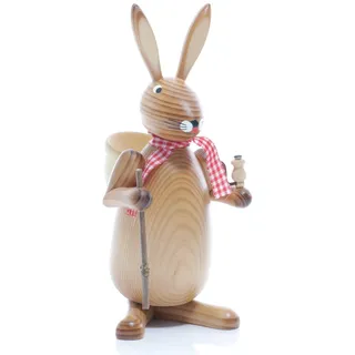 Osterfigur Osterhase Wanderer mit Eierbecher BxHxT ca 9 x 20 x 10cm NEU