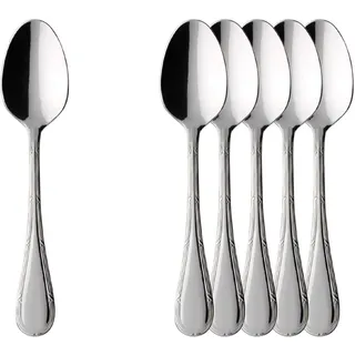 Villeroy & Boch Espressolöffel 6 St. Edelstahl 10,8 cm Silber