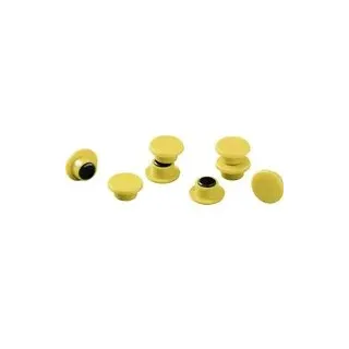Durable Magnet 475104 (Ø) 15 mm rund Gelb 1 Set 475104
