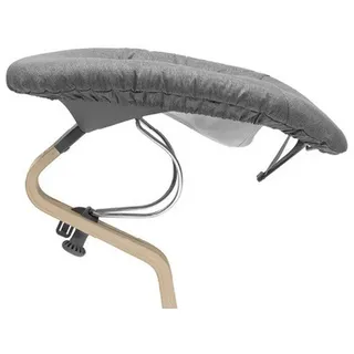 Stokke Hochstuhlliege , Grau, Pink , Textil , 20x38.5x71 cm , 5-Punkte-Sicherheitsgurt, Liegefunktion ab Geburt, ideal zum Füttern auf Augenhöhe , Babymöbel & Kindermöbel, Babyzimmer, Babywippen & Babyschaukeln