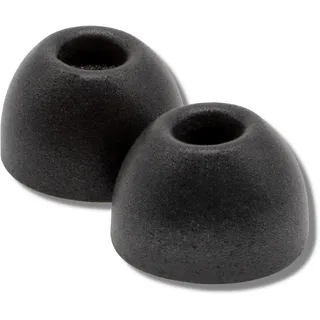 Comply Foam TrueGrip Pro Tips 2.0 für Jabra 75t/65t Komfortabel Clicks On Stay Put Geräuschisolierend Passt in Ladekoffer (Medium, 3 Paar)