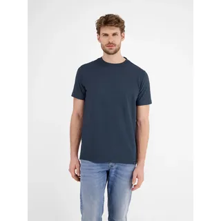 LERROS T-Shirt "Piqué-T-Shirt für Herren", classic navy