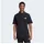 Essentials 3 Stripes Piqué Kurzarm-poloshirt Black White S