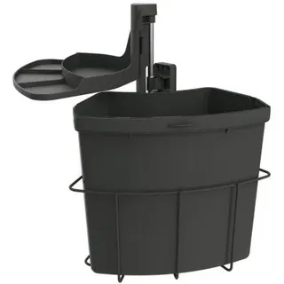 Cabbi junior 1, Abfallsammler für Schwenktechnik, hellgrau