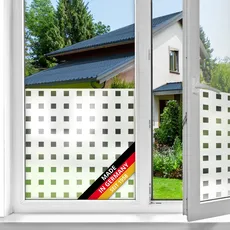 Bild Fensterfolie static Premium, selbsthaftend, Design Caree 67,5 x 150 cm