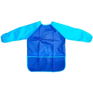 TSI Malschürze für Kinder 60 x 44 cm blau/hellblau