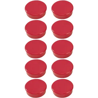 DAHLE Haftmagnet 95538-20984 38mm rot 10 Stück