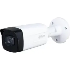 Dahua Lite HAC-HFW1500TH-I8 Bullet IP security camera Indoor & outdoor pixels Wall (2880 x 1620 Pixels), Netzwerkkamera, Schwarz, Weiss