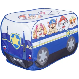 Roba Pop UP Spielbus Paw Patrol , Blau , Kunststoff , Film/Serie/TV , 75x75x120 cm , Spielzeug, Sonstiges Spielzeug