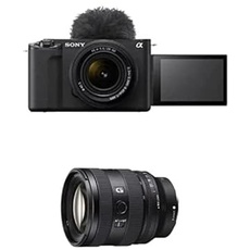 Sony ZV-E1 | Content Creation Vollformatkamera mit 28-60 mm Wechselobjektiv (kompakt und leicht, 4K60p, 12,2 Megapixel, 5 Achsen- und Digitale Stabilisierung) + SEL2070G