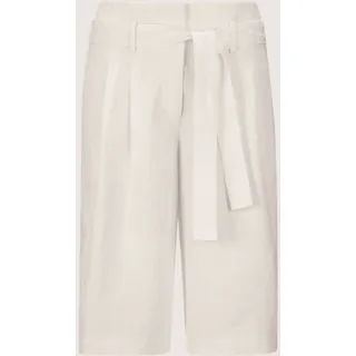 MADELEINE Bermudas »Bermuda Highwaist-Bermudas aus Leinen«, weiß