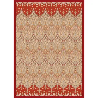 BASSETTI ISOLABELLA Plaid 155 x 220 cm Rosso