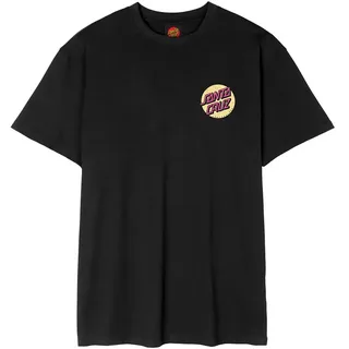 Santa Cruz Wagon Dot Chest Kurzarm-t-shirt - Black - S