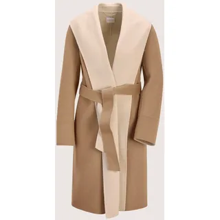 MADELEINE Langmantel "Doubleface-Mantel Eleganter Mantel mit Kaschmir" hochwertige Wollmischung, Doubleface, caramel, kiesel