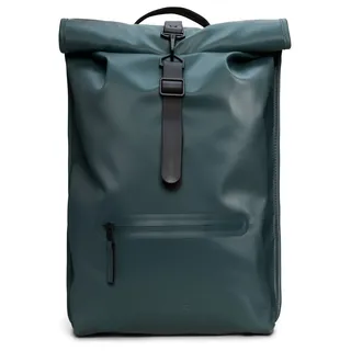 Rains Rolltop - Rucksack 16" 48 cm (mystique) - Grün