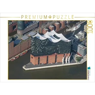 Calvendo Verlag GmbH CALVENDO Puzzle Elbphilharmonie, Hamburg | 1000 Teile Lege-Größe 64x48cm Foto-Puzzle für glückliche Stunden