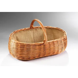 Locker Kaminholzkorb LOCKER Weide beige