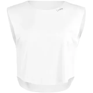 Winshape Damen Light and Soft Cropped Top Aet115ls Yoga-Shirt, Ivory, XXL