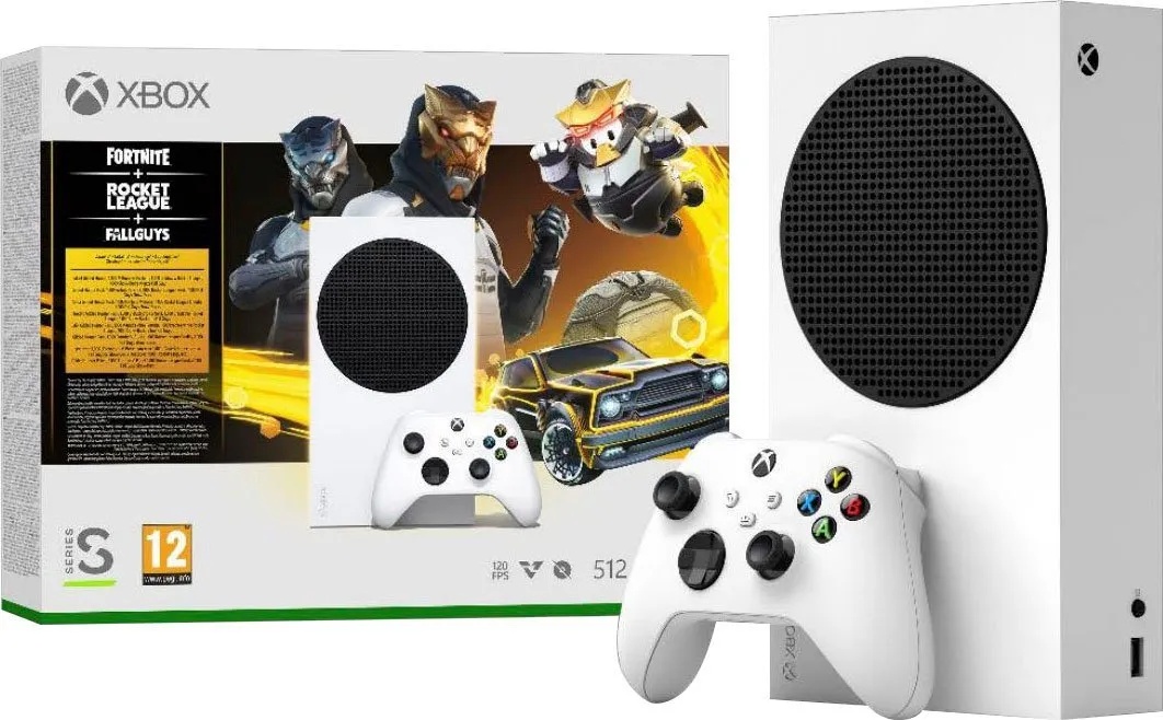 Bild von Xbox Series S 512GB robot white - Gilded Hunter Bundle