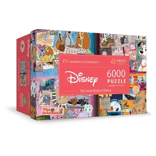 Trefl The Great Book of Disney, - UFT: Puzzle - 6000 Teile