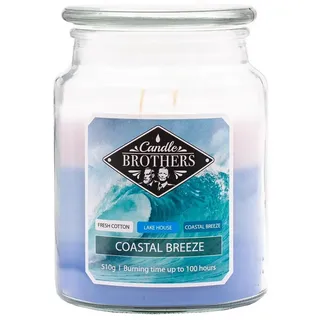 Candle BROTHERS Coastal Breeze Duftkerze 510 g blau