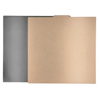 Doppelseitig strukturierte PEI-Bauplatte 377 x 370 mm 3D-Druckerplattform mit Magnetfuß für Ender 5 Plus