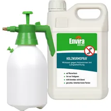 Envira Holzwurmspray mit Drucksprüher - 5000ml