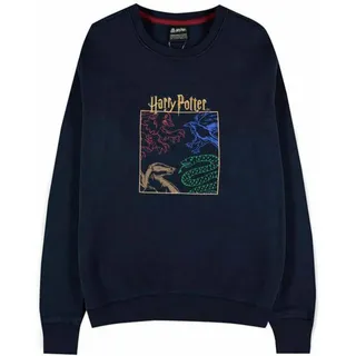 Harry Potter Hauswappen Pullover - Blau